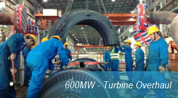 600MW - Turbine Overhaul - Flow Modification