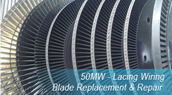 50MW - Lacing Wiring - Blade Replacement and Repair