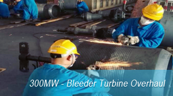 300MW - Bleeder Turbine Overha